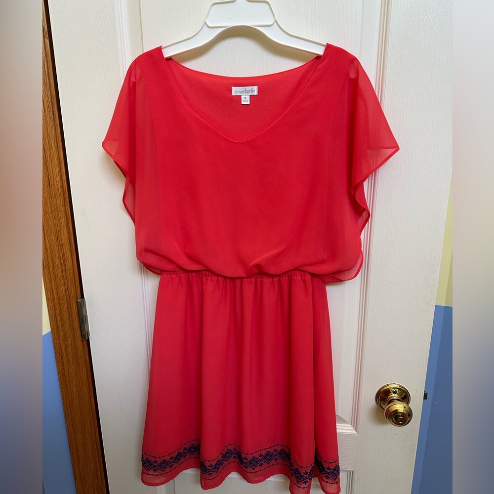 Charming Charlie Salmon/Peach colored dress